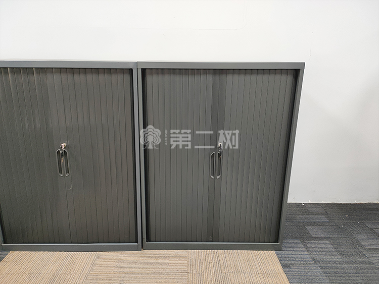 9成新全鋼二手文件柜辦公柜卷門柜中柜分層儲(chǔ)物柜鋼制柜