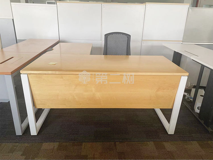 9成新科譽(yù)Posh二手老板桌主管經(jīng)理桌行政辦公桌電腦桌L型桌子