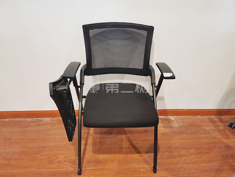 9成新帶寫字板二手四腳椅折疊椅培訓(xùn)會(huì)議椅開會(huì)洽談椅子