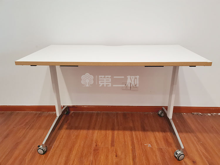 9成新歐林二手折疊桌會議桌洽談桌長條培訓桌子 可移動可折疊