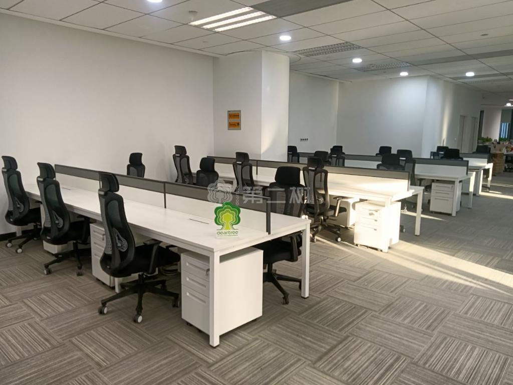 開放式二手辦公桌電腦桌職員二手工位帶屏風(fēng)簡約現(xiàn)代
