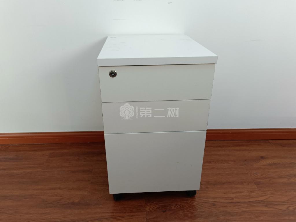 9成新木質(zhì)二手活動(dòng)柜小推柜三抽柜子桌下儲(chǔ)物柜